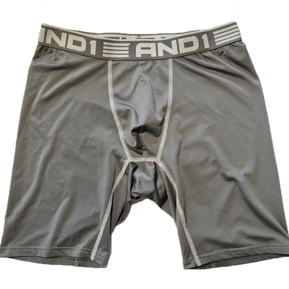 AND1 men’s large gray Boxer Brief - Picture 1 of 6